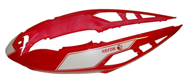 Side cover Malaguti Phantom F12R AC duc team 1098 red Ducati 71 original 06328353=op=op