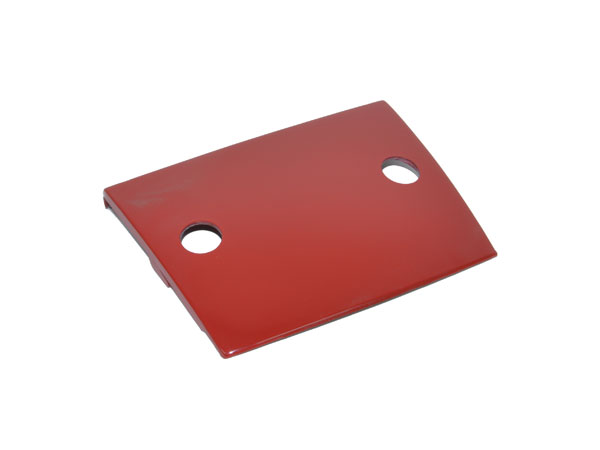 Side cover connecting piece NRG NTT Typhoon red 826 upper Piaggio original 9234855