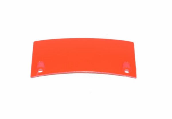 Side cover connecting piece NRG NTT Typhoon red fluor 879 under Piaggio original 92350050r4