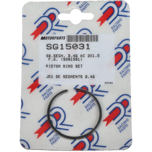 Kolbenring Satz Honda Camino Honda Scoopy 46mm Dr