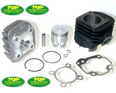 cylinder + head horizontal minarelli a / c 47mm top performance