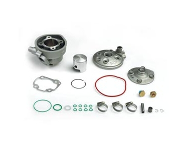 cylinder + head piaggio / gilera l / c 47.6 mm aluminum top performance