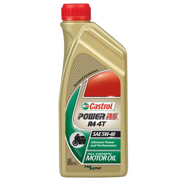 Olie Castrol 5W40 RS Racing 4-takt