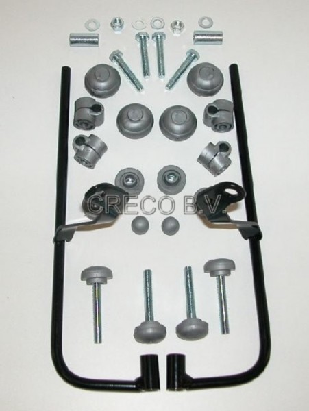 Fixation set Biondi windscreen Sym DD