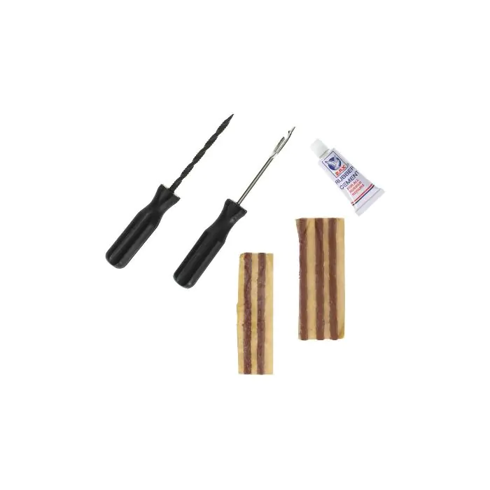 Tire repair tubeless tire starterkit