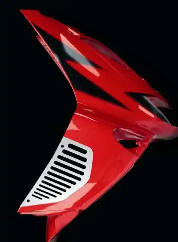 Luchtrooster Set Aprila Sr '97 Optic Parts Alu