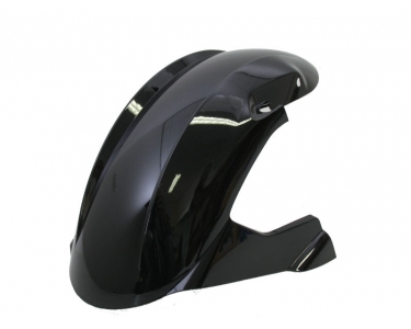 Voorspatbord Aprilia Sr Zwart Metallic Edge