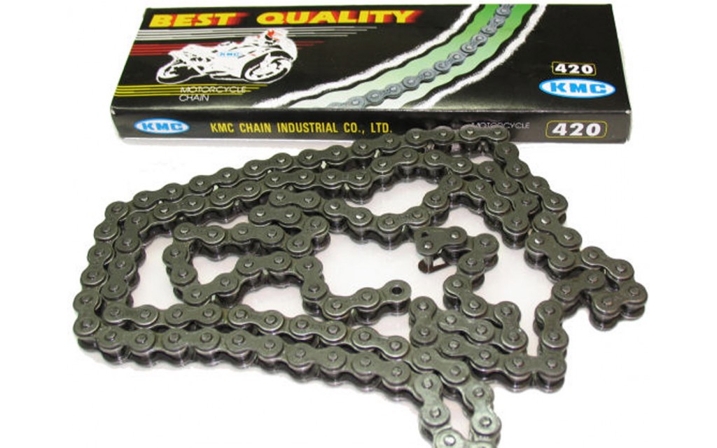 Chain 420-128 links moped shift KMC