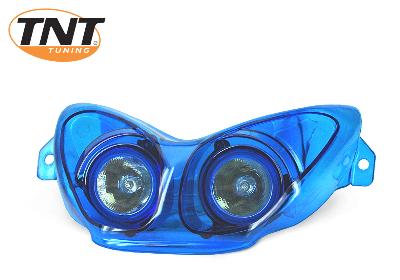 Scheinwerfer Twin Tnt Yahama Yamaha Aerox blau-transparent