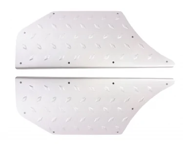 Foot plate set China grand retro grey