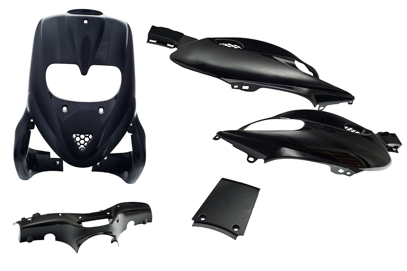 Body work set Gilera Stalker 5 parts black metallic