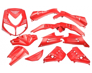 Boddykit Peugeot Peugeot Speedfight 13-delig Ferrari red with damage