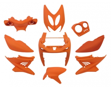 yamaha aerox bodykit 9 pcs matt orange