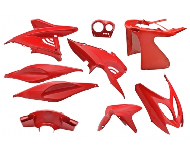 yamaha aerox bodykit 9 pcs ferrari red