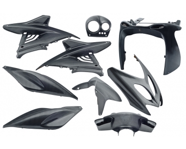 yamaha aerox bodykit carbon 9 parts