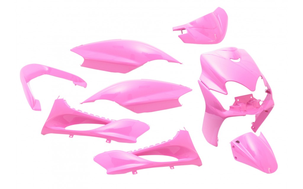 Body work set Yamaha Jog R 9-Delig Edge pink