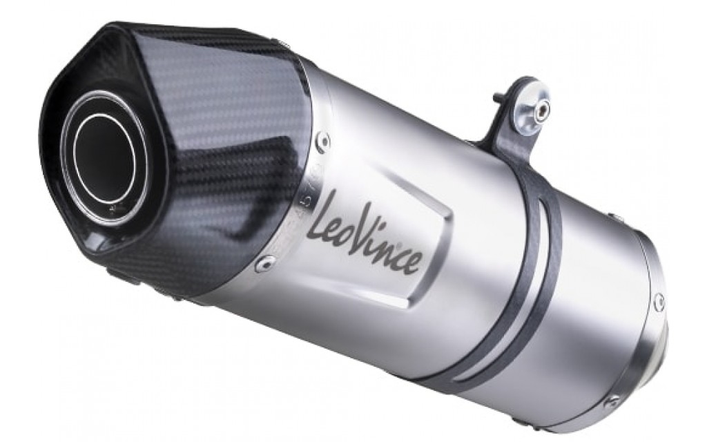 LeoVince One Evo Stainless Steel Exhaust - Vespa Gts 250/300