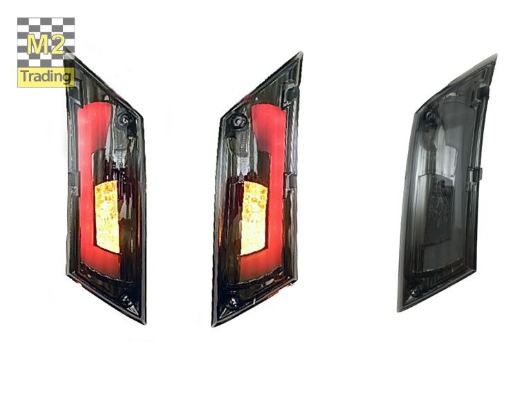 Blinker Piaggio Zip 2000 Power1 LED hinter Audi Look Titanium