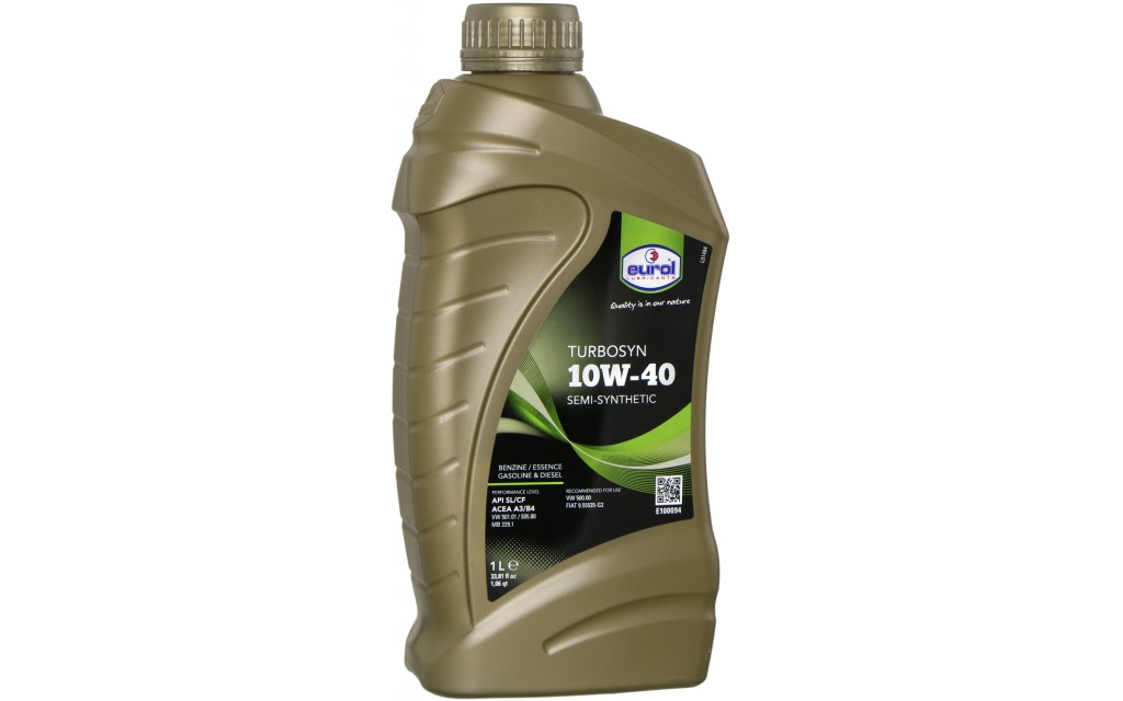 Olie 1-Liter G5 10W40 Synth Eurol