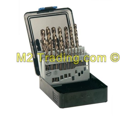 Metaal Boor Set 19 Delig  1- 10 X 0,5 Hss Rotec