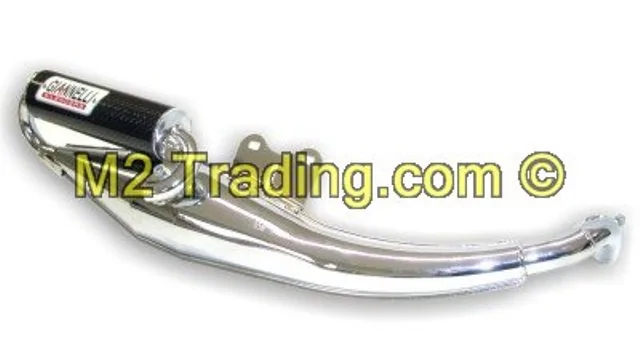 Uitlaat Giannelli Extra Chroom Piaggio Sr 2000