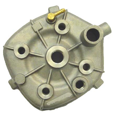 Cylinder head lc scooter piaggio new type 47mm 70cc