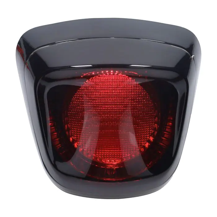 Rear light from 2018 Euro 4 / 5 smoke with gloss black edge DMP