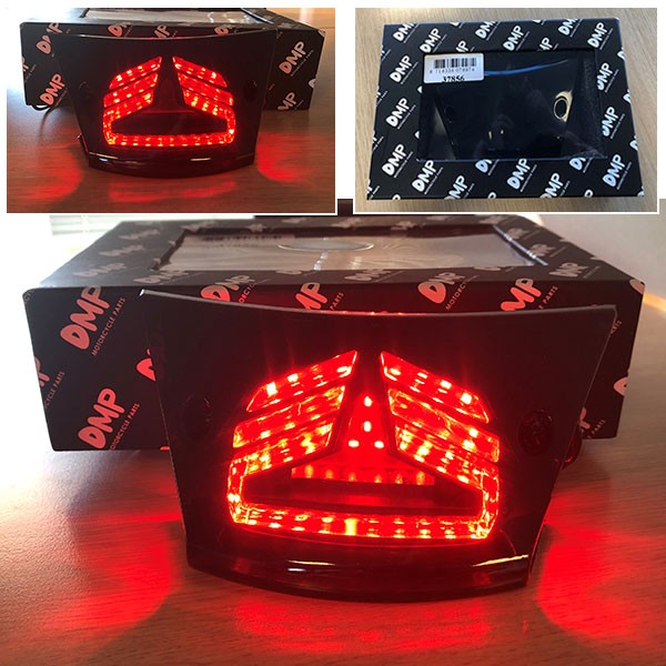 Rear light led Evo-1 Sp Zip 2000 smoke DMP