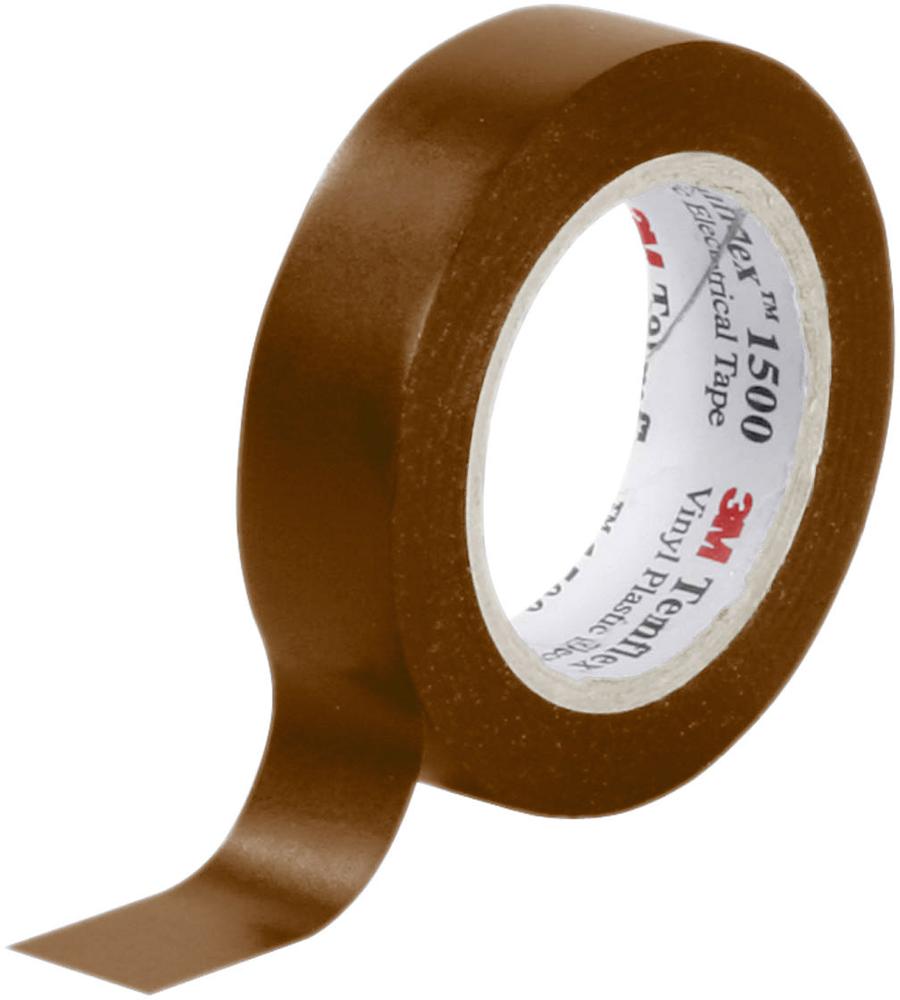 3M Isolatietape Bruin (l x b) 10 m x 15 mm verpakt per 10