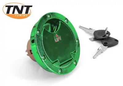 Tankdeckel Yahama Yamaha Aerox Tnt Anodised grün