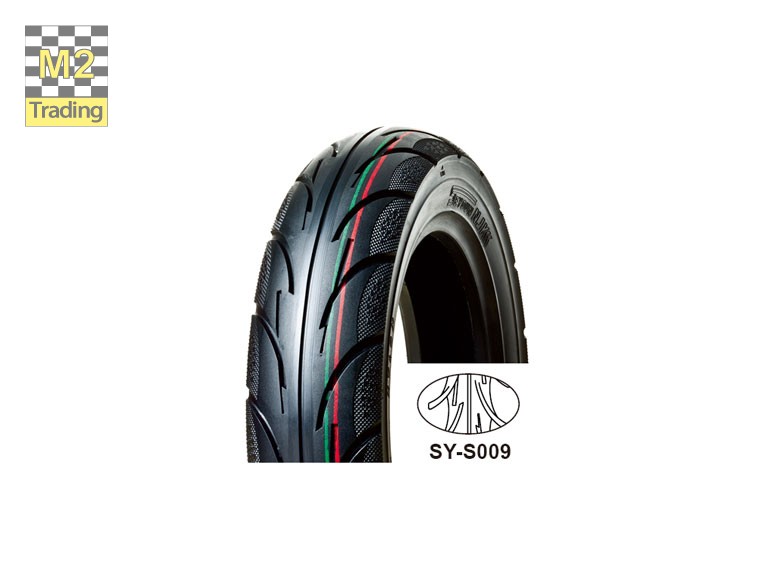 Tire 100 / 90  x 10 power 1 semi slick profiel