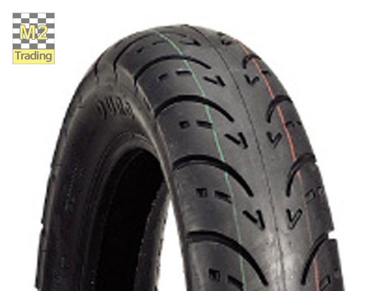 Tire 130 / 70 x 10 Duro semi slick profiel