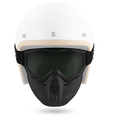 Masker + Goggle NO-END smoke vizier