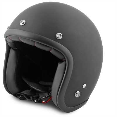 Jet Helmet no-end matt black size M