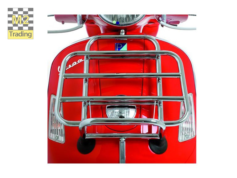 Front carrier Vespa Gts chrome original foldable