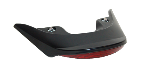 Peugeot Speedfight 1 achterspoiler met remlicht zwart dmp