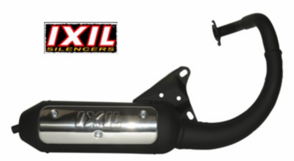 Uitlaat Ixil met schade standaard Peugeot 25Km/u vivacity en speedfight 1 en 2