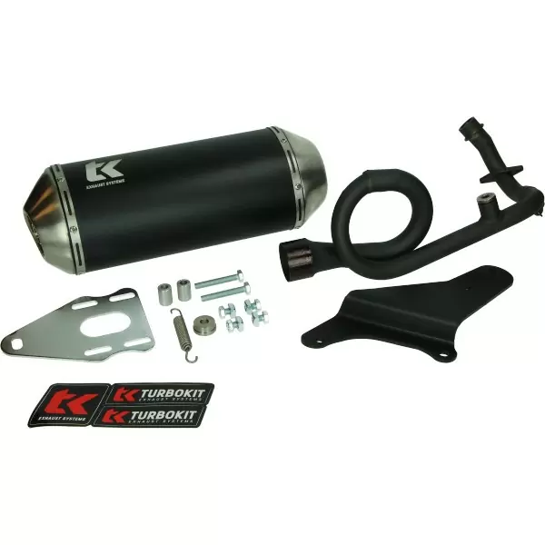 Auspuff 4T 2v E-Marken euro-2 Vespa Vespa Primavera Vespa Sprint Turbokit Gmax mit Schaden