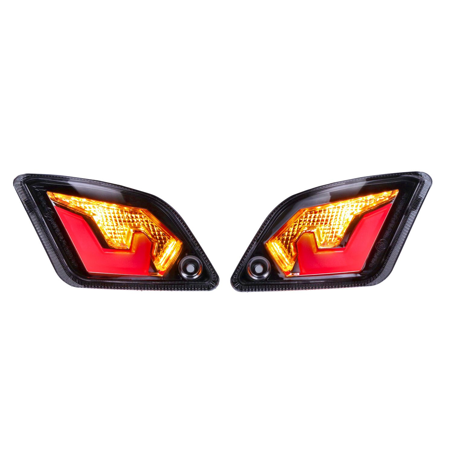 Winker set Power1 led euro-4 E-mark tub evo-2 light smoke behind suits on GTs 125 - 300 2014-2022
