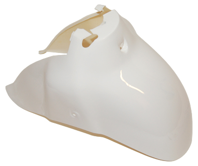 Front fender China retro cream white original 70203001bzcr