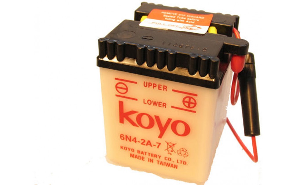 Battery Edge 6n4-2a-7 Honda Honda MB MT Suzuki