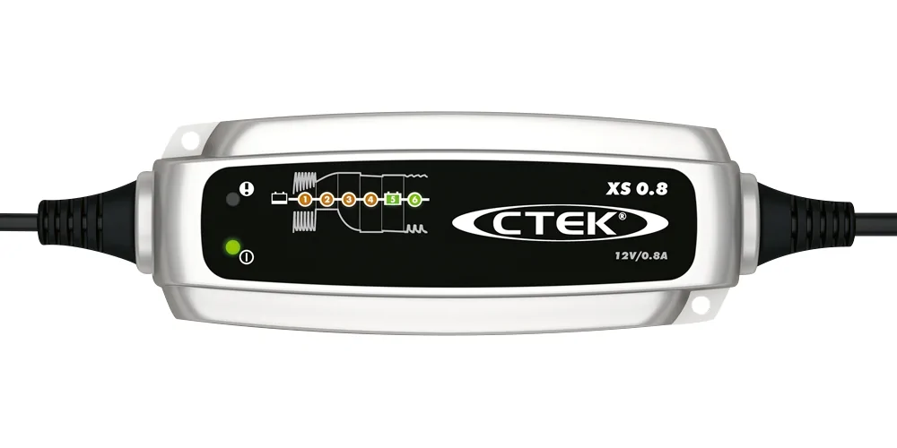Acculader 12v 0.8A ctek xs Druppellader