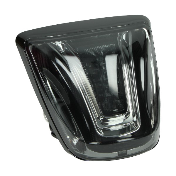 Rücklicht LED glanz Schwarz Rand mit smoke Glas Vespa Primavera Vespa Sprint DMP