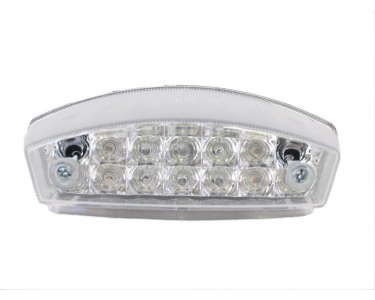 Rear light whit indicator led white for Derbi Senda, Gilera GSM, Gilera RCR and CPI cross motor