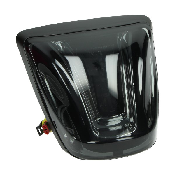 Rear light in led matt black rim And dark smoke glas Primavera Vespa Sprint DMP