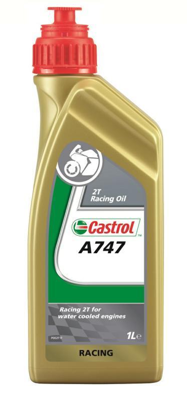 Olie Castrol A747 racing 1 liter fles