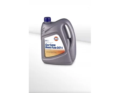 Gulf brake fluid 1 liter super DOT-4