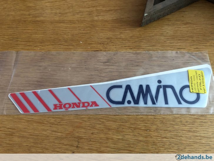 Honda Honda Camino tanksticker Blauw/Rood