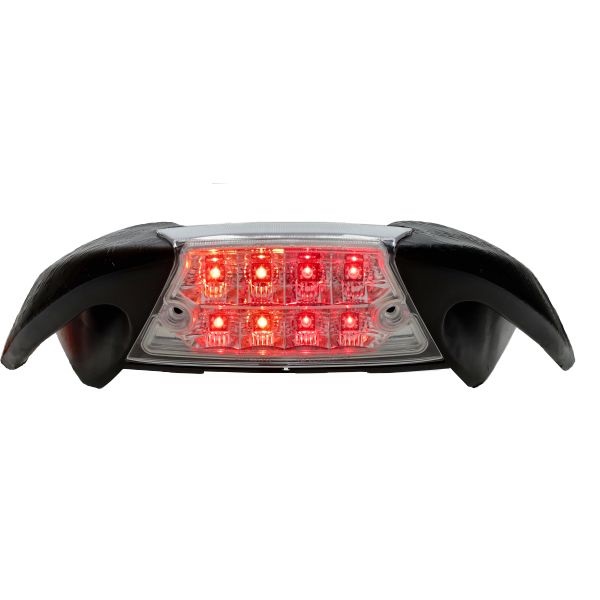 Rear light with indicator light LED clear E- E-Quality Mark Power1