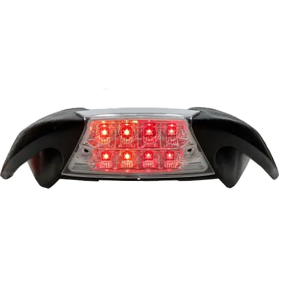 Rücklicht mit Blinklicht LED klar E-Prüfzeichen Power1